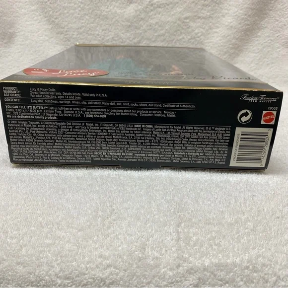 I Love Lucy 50th anniversary edition Episode 50 Timeless Treasures Doll Mattel - Picture 9 of 16